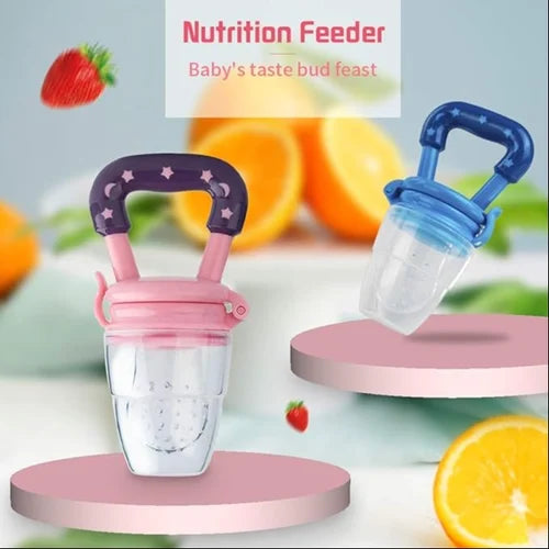 BPA-Free Silicone Fruit Pacifiers For Baby (Pack of 2)