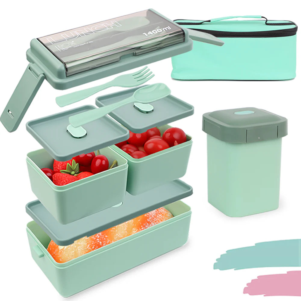 Bento Lunch Box – Leakproof and Eco-Friendly