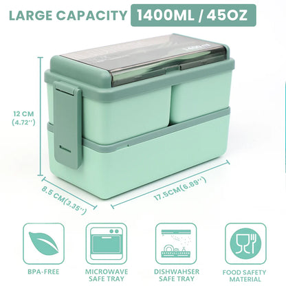 Bento Lunch Box – Leakproof and Eco-Friendly
