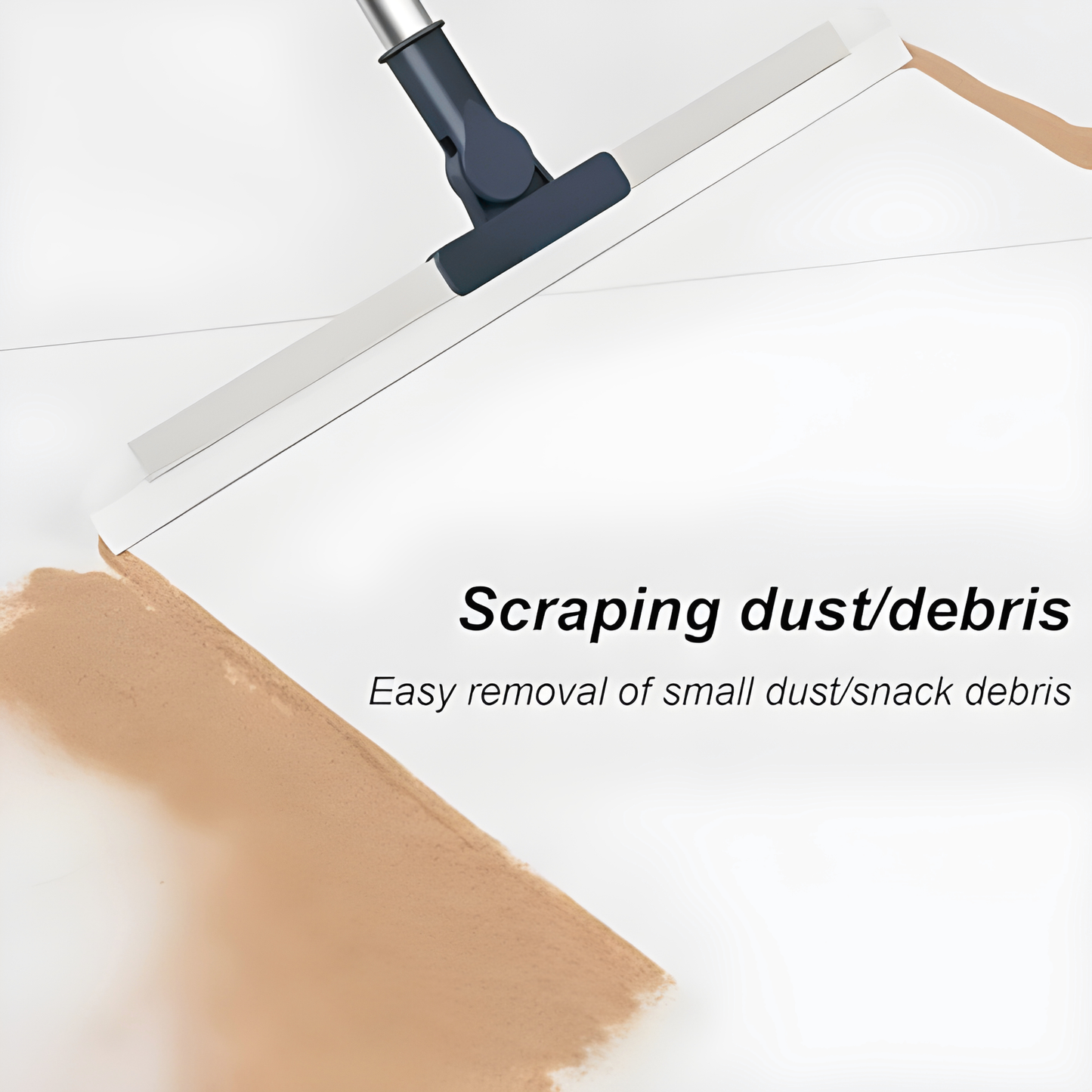 Magic Wiper Elite Series – Telescopic 40″ Handle, Floor & Glass Cleaning in One Wipe by Mychoice