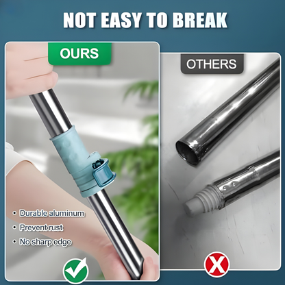 Magic Wiper Elite Series – Telescopic 40″ Handle, Floor & Glass Cleaning in One Wipe by Mychoice