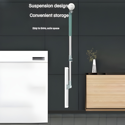 Magic Wiper Elite Series – Telescopic 40″ Handle, Floor & Glass Cleaning in One Wipe by Mychoice