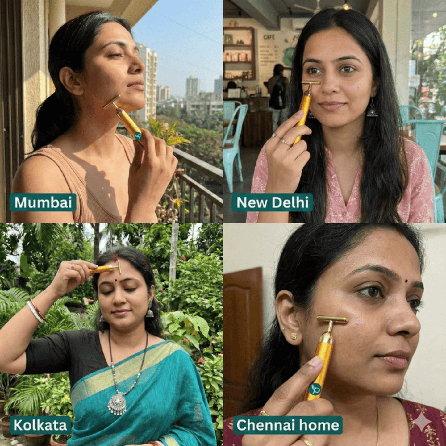 MyChoice FaceLift Pulse Bar – Electric Facial Sculpting Massager