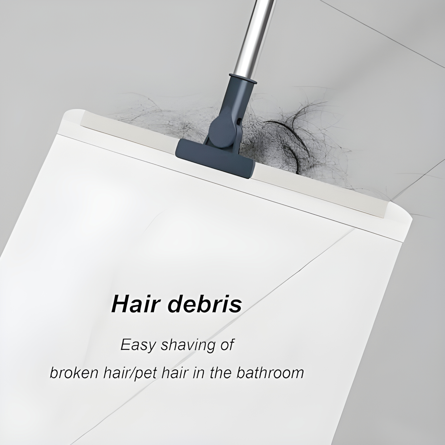 Magic Wiper Elite Series – Telescopic 40″ Handle, Floor & Glass Cleaning in One Wipe by Mychoice