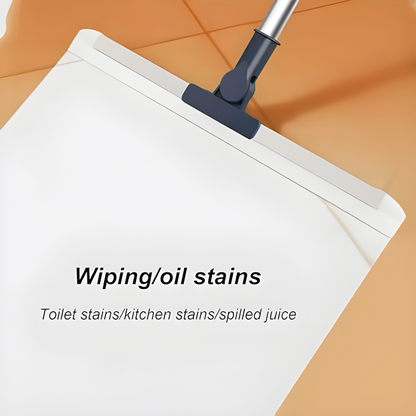 Magic Wiper Elite Series – Telescopic 40″ Handle, Floor & Glass Cleaning in One Wipe by Mychoice