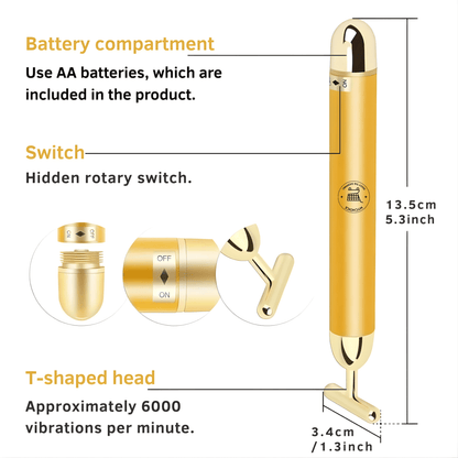 MyChoice FaceLift Pulse Bar – Electric Facial Sculpting Massager