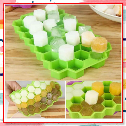 Food-Grade Silicone Ice Cube Tray- Pack of 5 Anvi Enterprises