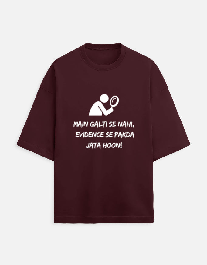 Unisex Evidence Printed T-Shirts
