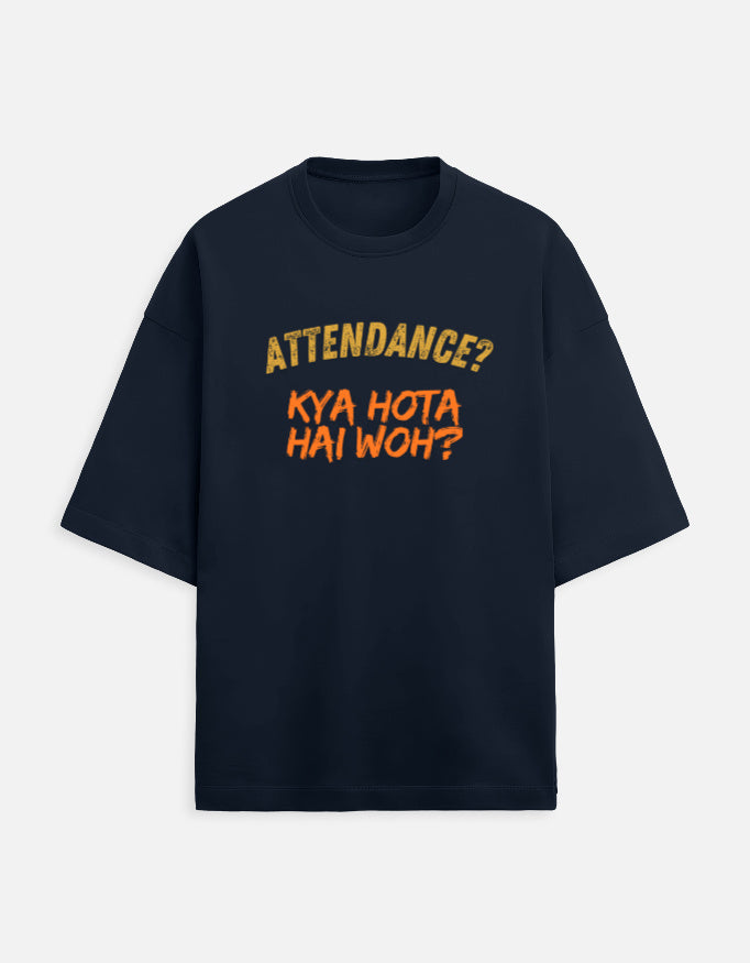 Unisex Attendance Printed T-Shirts