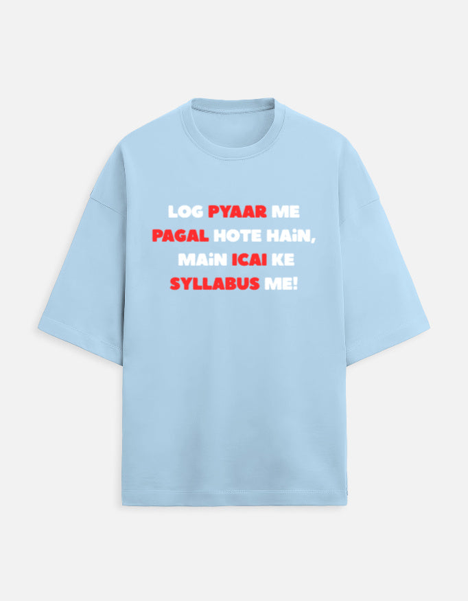Unisex ICAI Printed T-Shirts