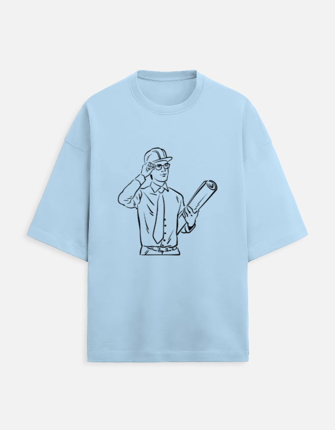 Unisex Engineer Printed T-Shirt
