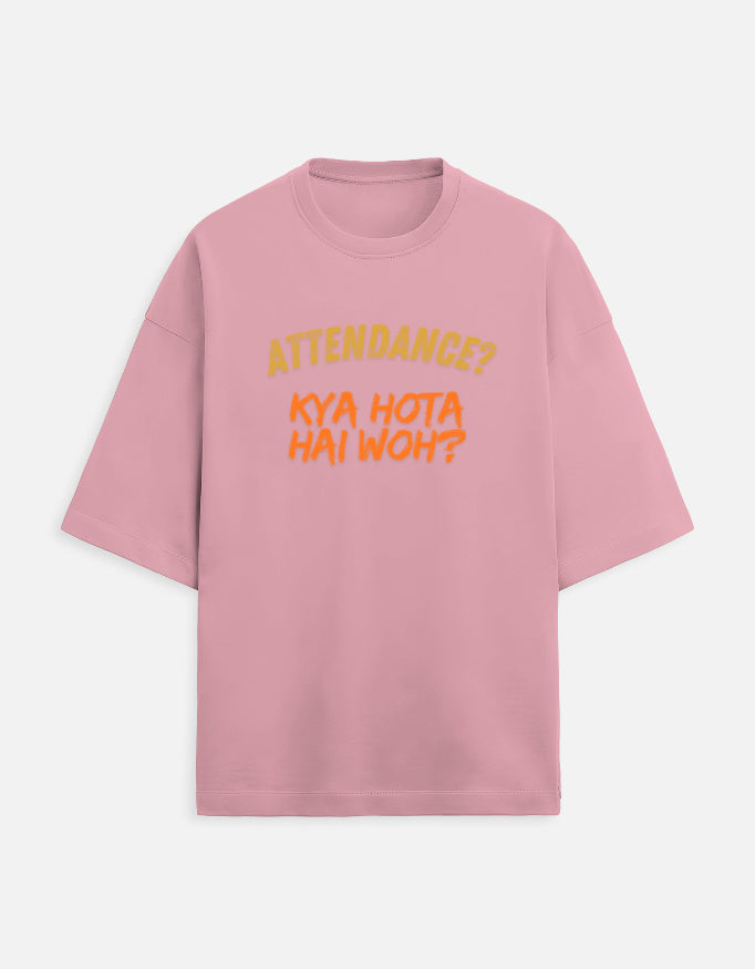 Unisex Attendance Printed T-Shirts