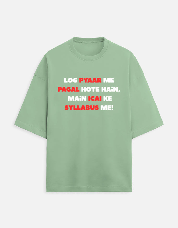 Unisex ICAI Printed T-Shirts