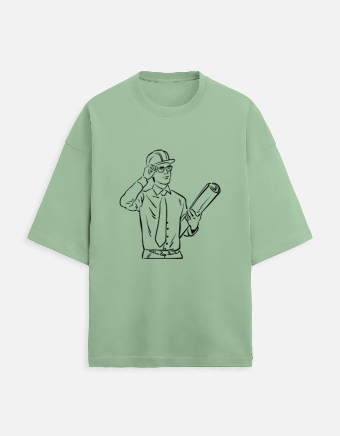 Unisex Engineer Printed T-Shirt