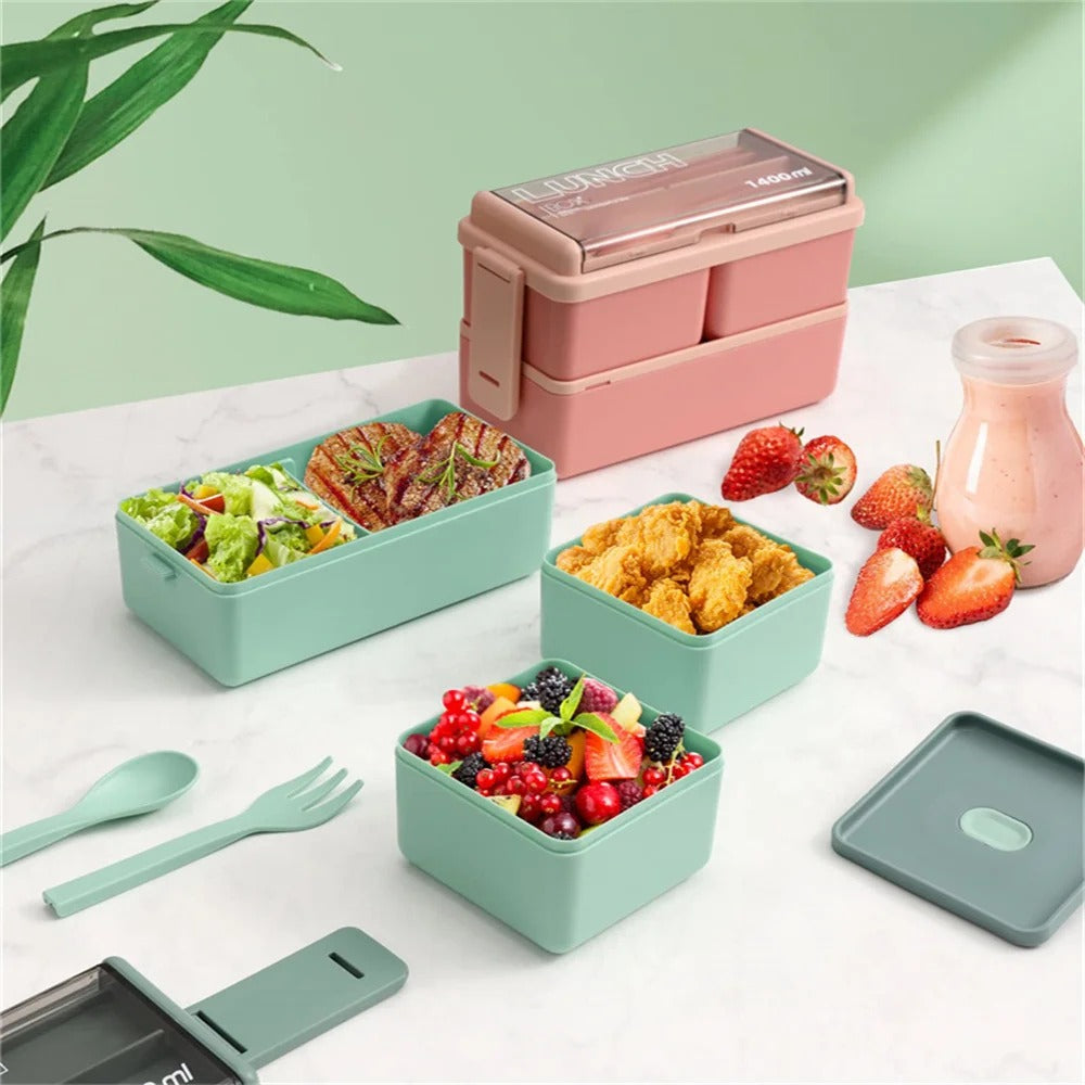 Bento Lunch Box – Leakproof and Eco-Friendly