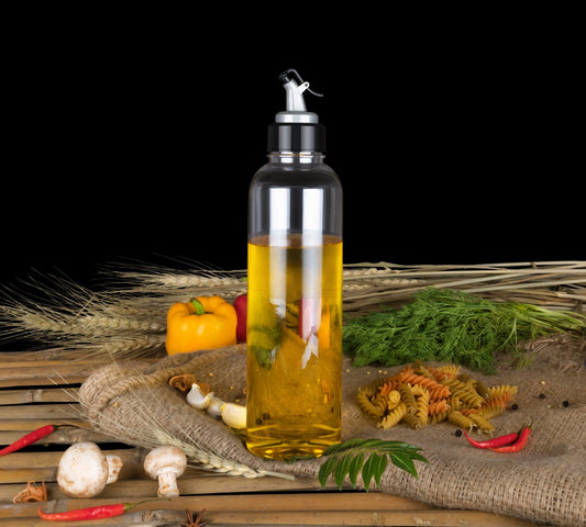 Oil Dispenser Bottle 1000ml (Pack of 2) – Vinegar and Oil Pourer Bottle