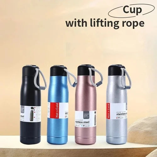Stainless Steel Sport Water Bottle – 500ml